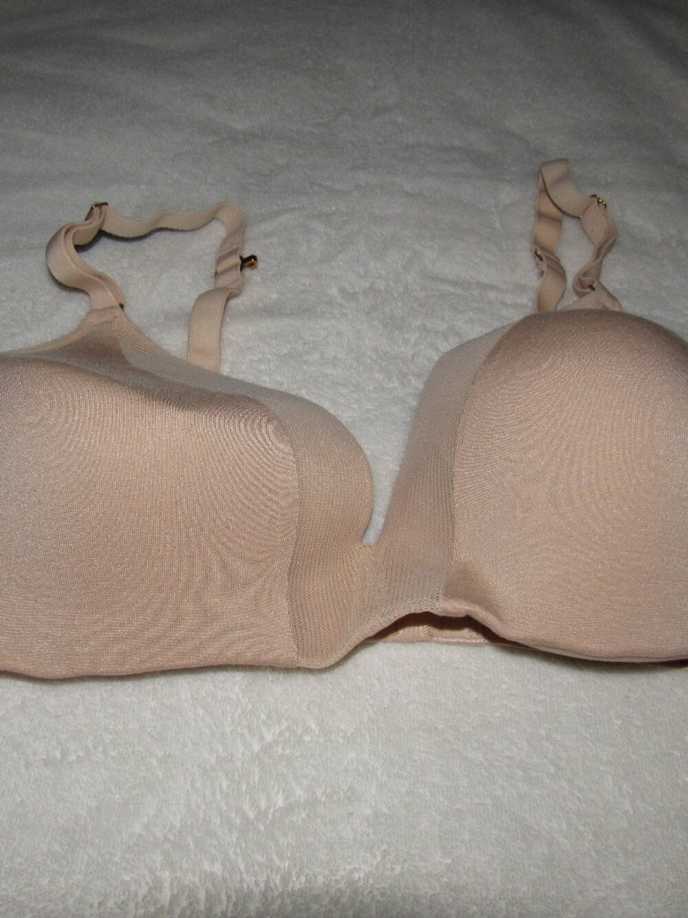 Lively Beige Wireless Bra Size 38D USED